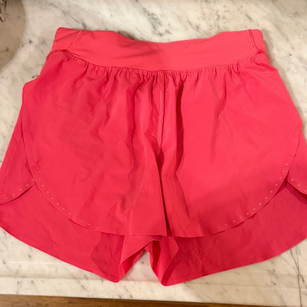 Lululemon Women’s Pink Athletic Shorts size 4